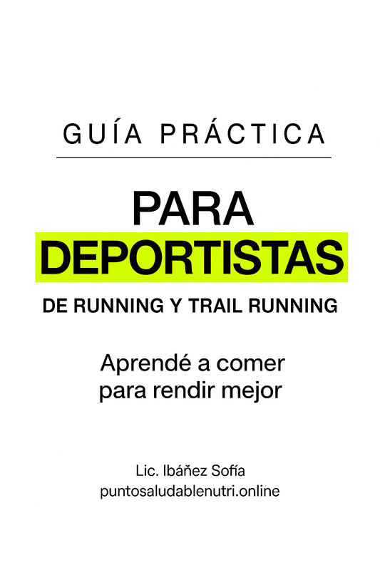🏃Guía de Alimentación para Running y Trail Running